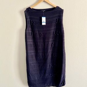 Evan Picone Dark Blue Sheath Dress